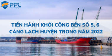 Tiến hành khởi công bến số 5, 6 cảng Lạch Huyện trong năm 2022